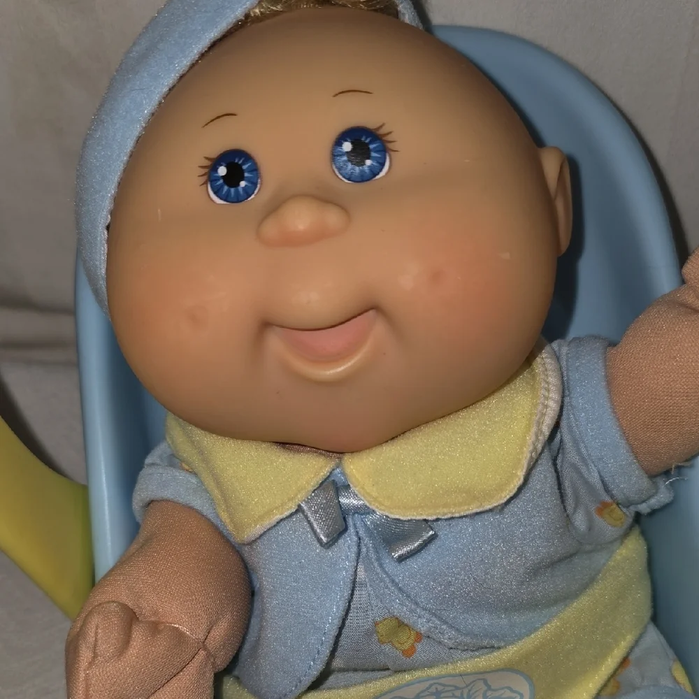Play Along Pa-13 Cabbage Patch Doll Newborn With Matching Carrier